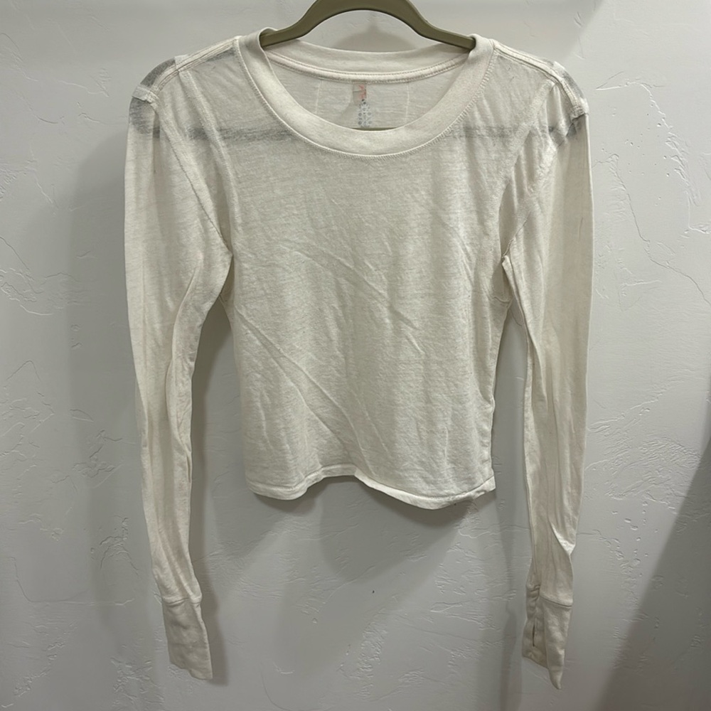 FP MOVEMENT SHEER LONG SLEEVE